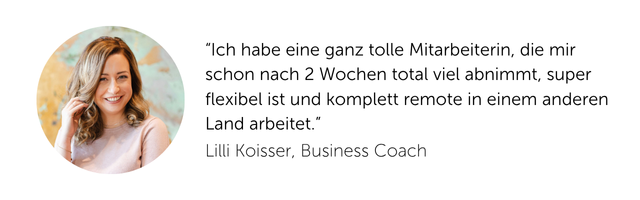 Kurz-Testimonial_mobil_Lilli Koisser Kundenstimme von Lilli Koisser - Angelique Dujic Mentorin für Teamaufbau für Gründer*innen